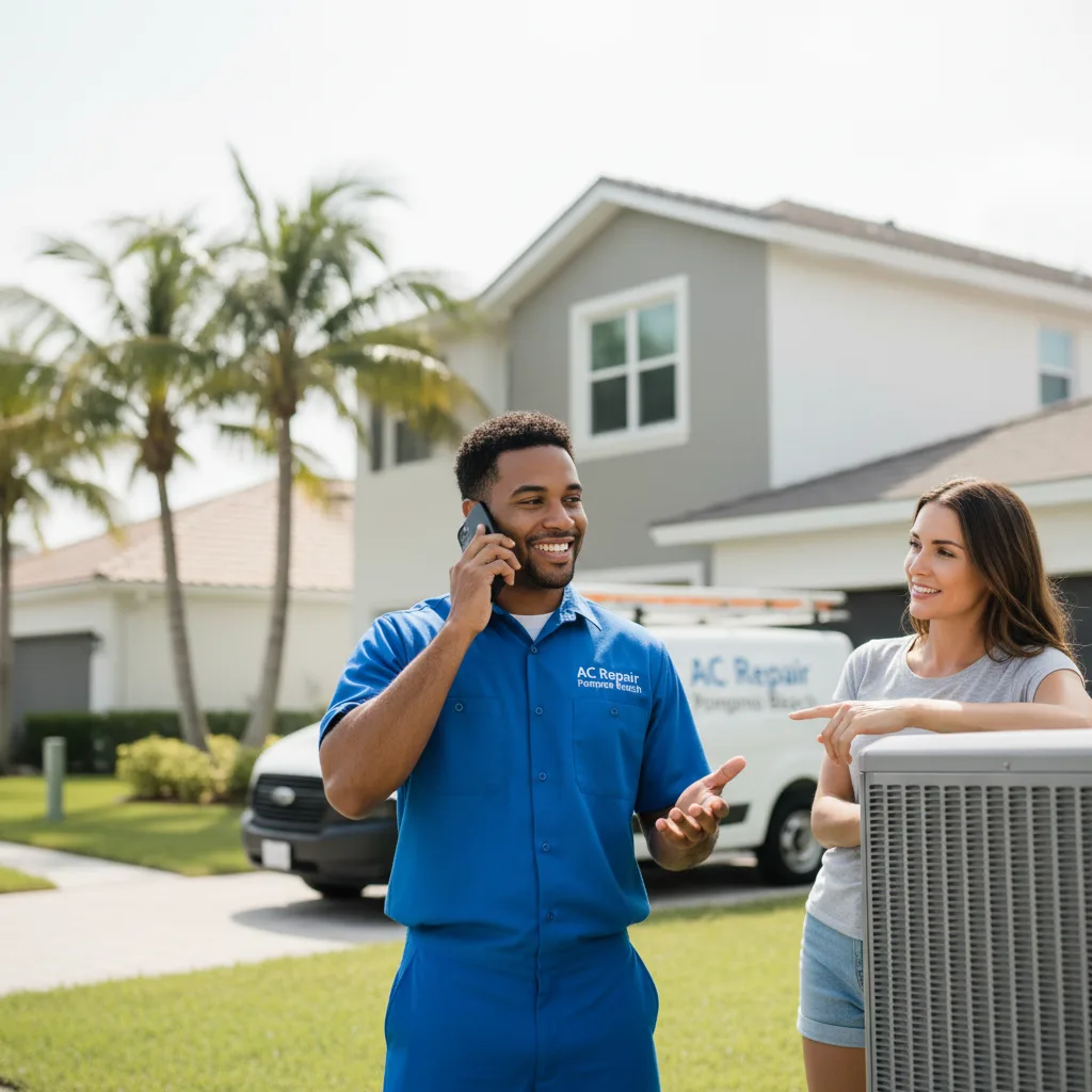 AC Repair Pompano Beach customer support in Lone Star